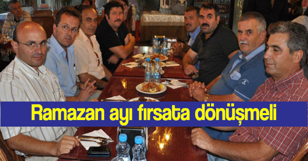 Başkan Oral, Ramazan ayı fırsata dönüşmeli