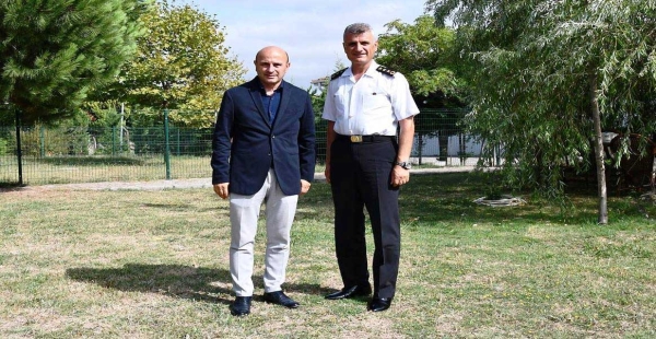 BAŞKAN ORAL’DAN BAKÇEPINAR’A VEDA