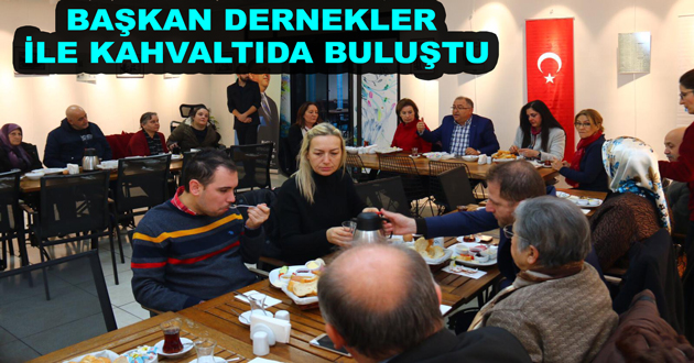 BAŞKAN SALMAN ENGELLİ DERNEKLERİ İLE KAHVALTIDA BULUŞTU