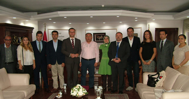 Başkan Salman’ın Ziyaretçileri Bulgaristan ve Almanya Heyetleri Oldu