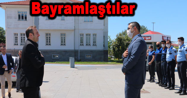 Başkan Tutuk bayramlaştı