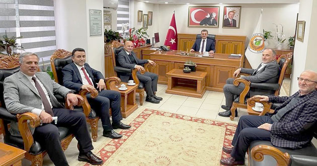 Başkanlardan Orman Bölge Müdürüne ziyaret