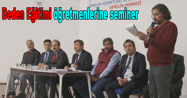 Beden Eğitimi öğretmenlerine seminer