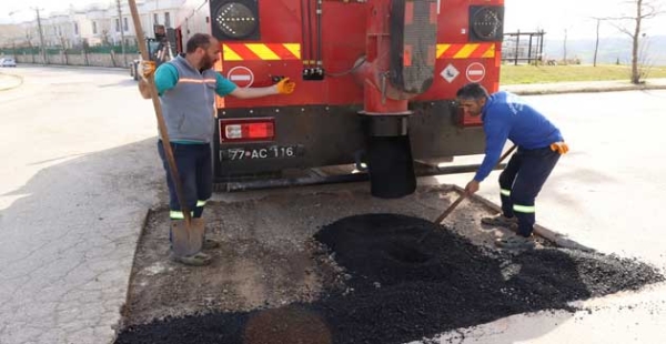 ​BELEDİYE BAKIMA DEVAM EDİYOR