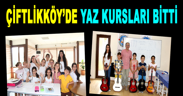BELEDİYE YAZ KURSLARI BİTTİ