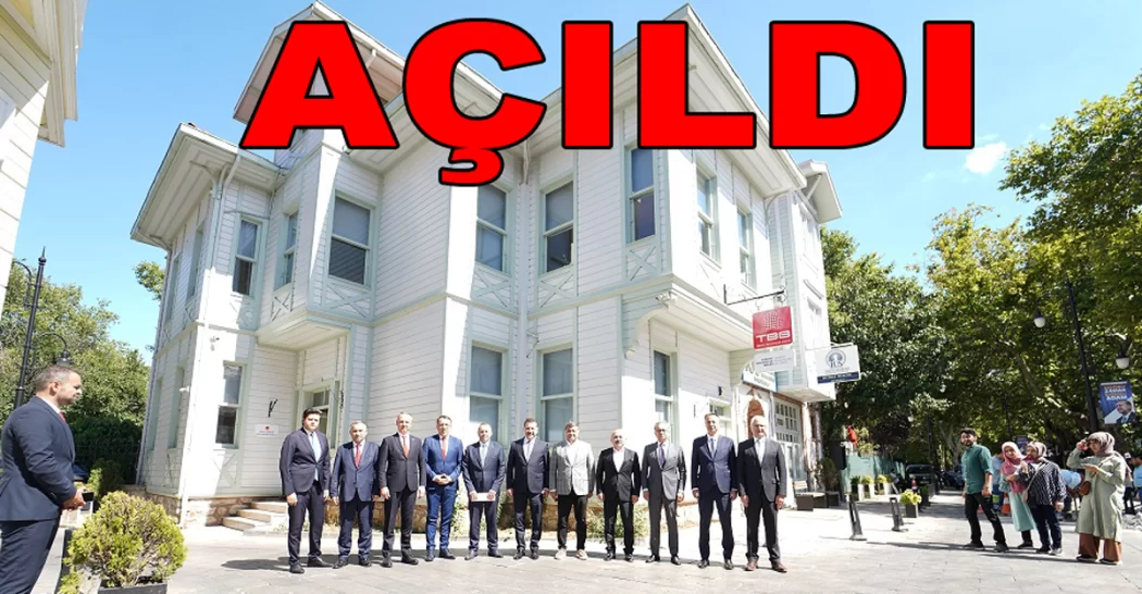 BELEDİYELER BİRLİĞİ OFİSİ AÇILDI