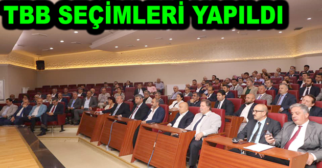 Belediyeler Birliği seçimi yapıldı