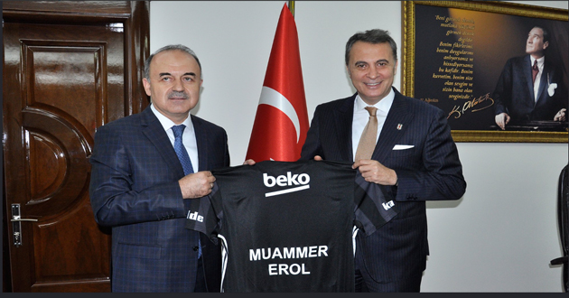 BEŞİKTAŞ'TAN VALİYE ZİYARET