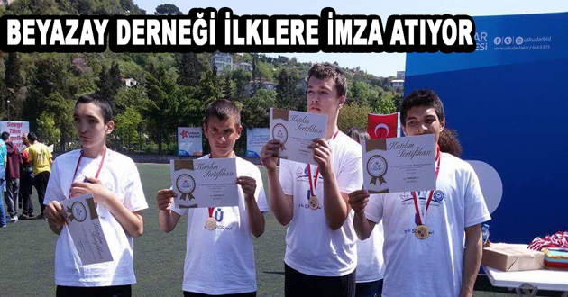 BEYAZAY DERNEĞİ İLKLERE İMZA ATMAYA DEVAM EDİYOR