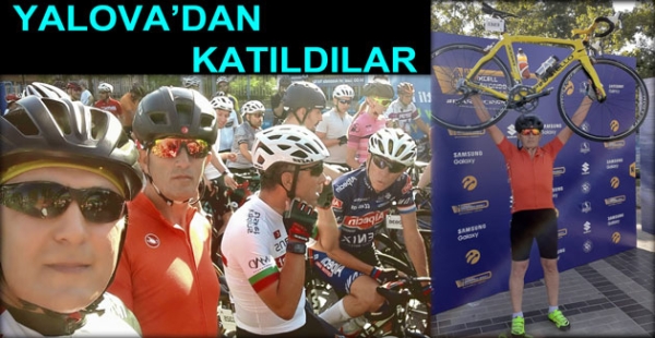 BİSİKLETÇİLERE YALOVA BELEDİYESİ’NDEN DESTEK