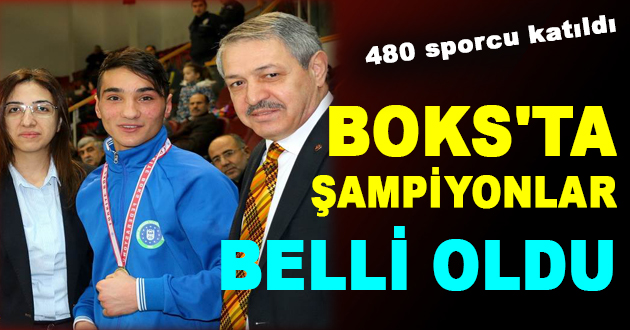 BOKS'TA ŞAMPİYONLAR BELLİ OLDU