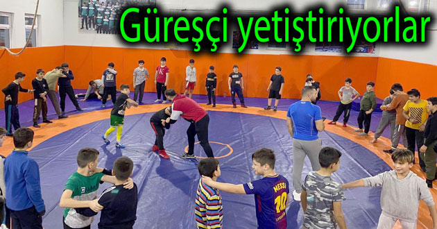 ​Burada Güreşçiler yetişecek