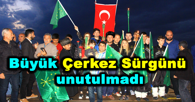 Büyük Çerkez Sürgünü unutulmadı