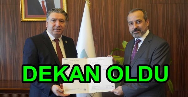 CAHİT KÜLEKÇİ İİF DEKANI OLDU