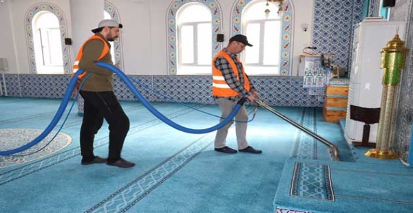 ​CAMİLERE RAMAZAN TEMİZLİĞİ