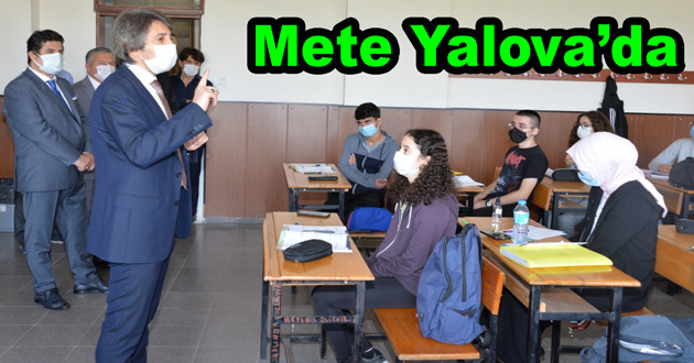 Cengiz Mete Yalova da incelemede bulundu