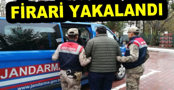 CEZAEVİ FİRARİSİ YALOVA'DA YAKALANDI