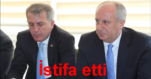 Chp den istifa etti İnce dedi