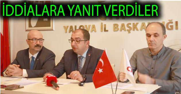 CHP İDDİALARA YANIT VERDİ