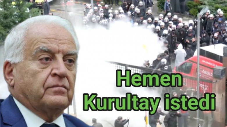 CHP’Lİ TAHSİN BECAN KURULTAY İSTEDİ