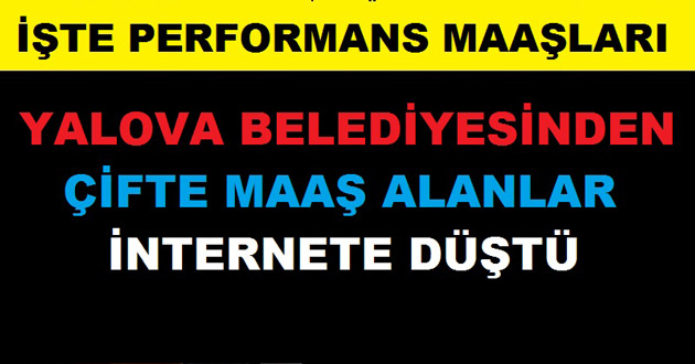 ÇİFTE MAAŞ ALAN PERSONEL BUNLAR MI ?