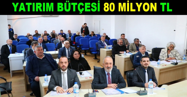 ÇİFTLİK BELEDİYESİNDE YATIRIM BÜTÇESİ 80 MİLYON TL