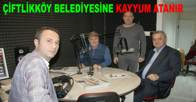 ÇİFTLİKKÖY BELEDİYESİNE KAYYUM ATANIR
