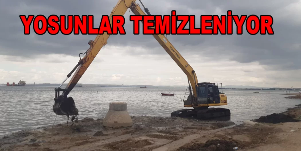 ÇİFTLİKKÖY SAHİLİNDE DERİN TEMİZLİK