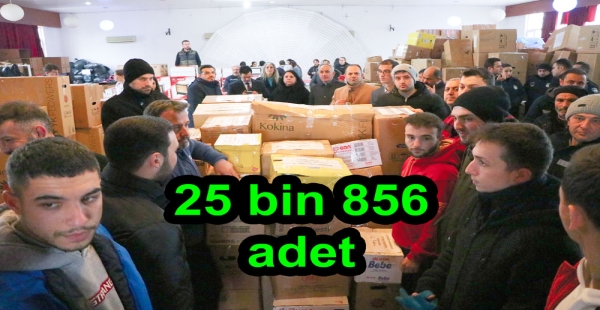 ÇİFTLİKKÖY’DEN 2. YARDIM TIRI HATAY YOLUNDA