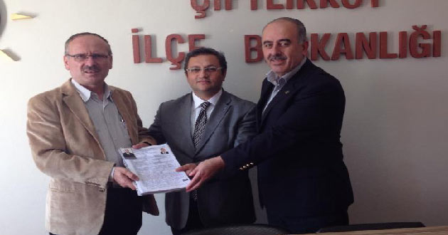 ÇİFTLİKKÖY'E HİZMET ETMEYE  TALİBİM