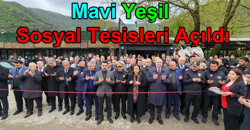 Çınarcık'ta Mavi Yeşil Sosyal Tesisleri Açıldı