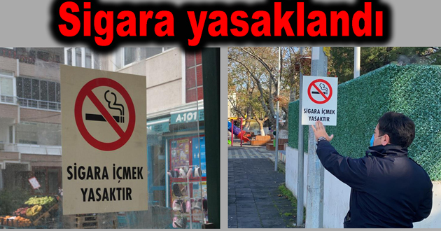 Çınarcık ta sigara yasaklandı