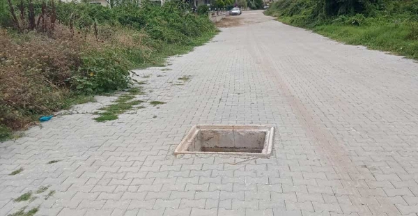 ÇINARCIKTA MAZGALLAR ÇALINDI