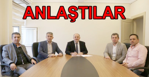 ÇINARCIKTA SENDİKALI İŞÇİLER ANLAŞTI