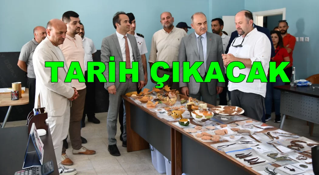 ÇOBANKALE’DE TARİH GÜNYÜZÜNE ÇIKARTILIYOR