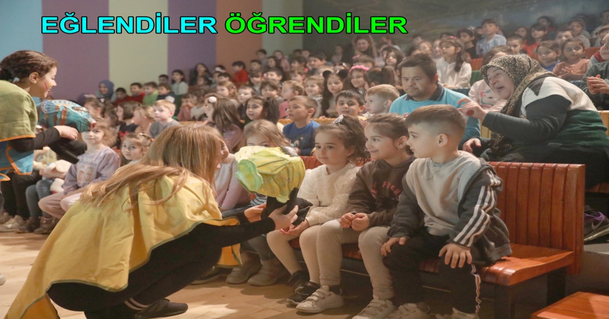 ÇOCUKLAR EĞLENEREK ÖĞRENİYOR