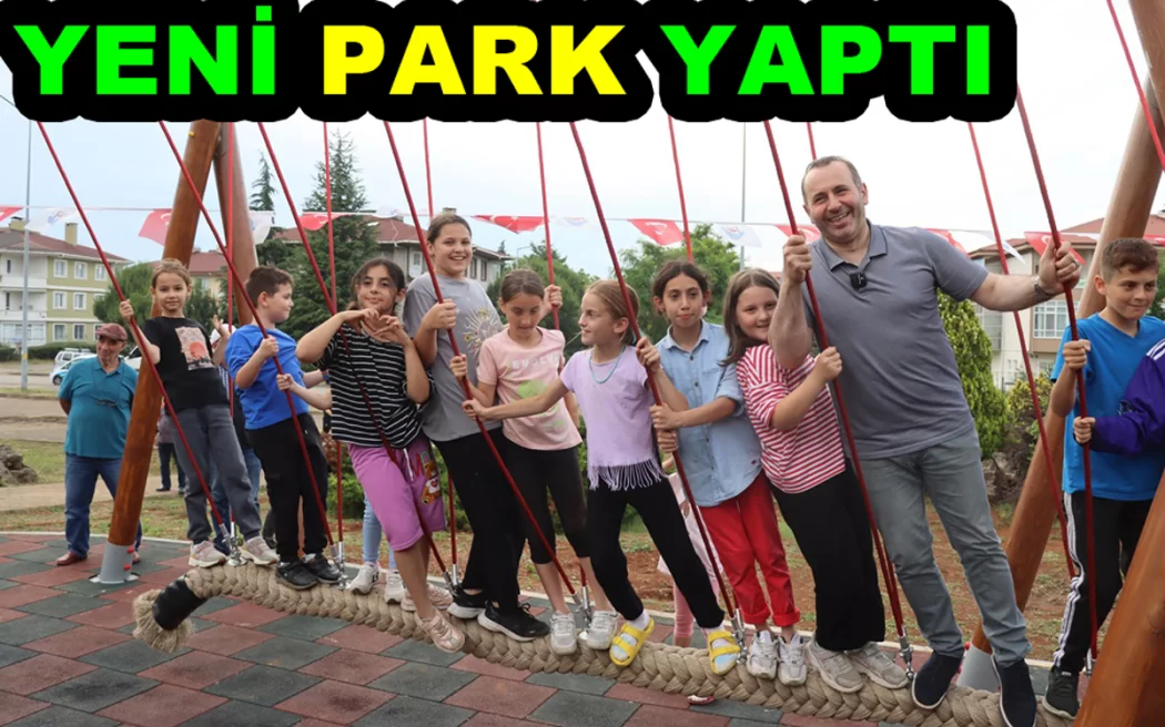 ÇOCUKLAR İSTEDİ BAŞKAN MUSTAFA YAPTI
