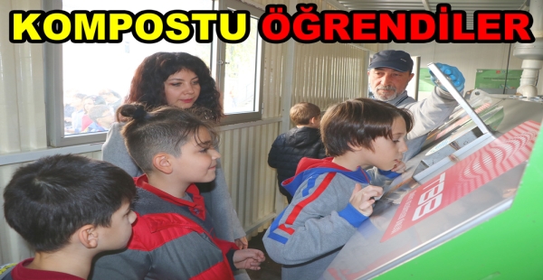 ÇOCUKLAR KOMPOST YAPIMINI ÖĞRENDİLER