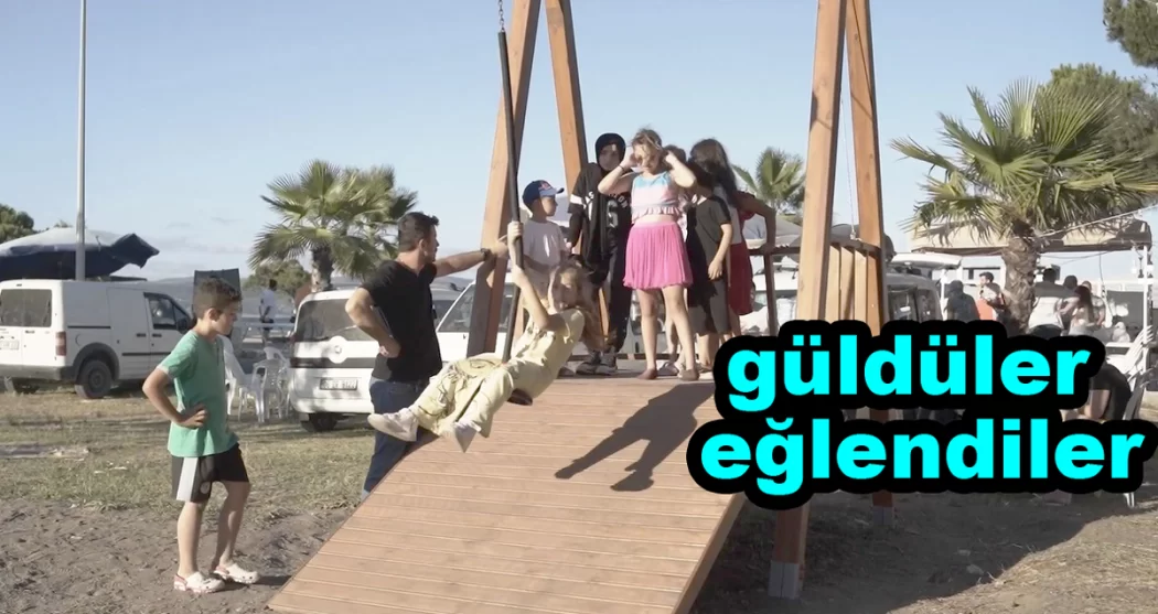 ÇOCUKLAR SURVİVOR PARKURUNDA EĞLENDİ