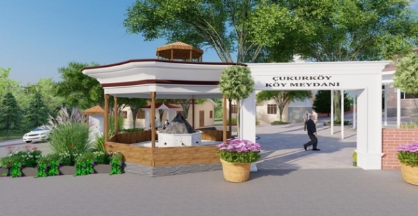 ÇUKURKÖY'E YENİ MEYDAN YAPILIYOR