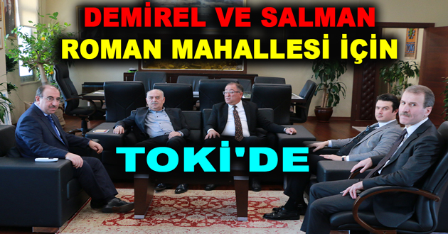 DEMİREL VE SALMAN ROMAN MAHALLESİ İÇİN TOKİ'DE