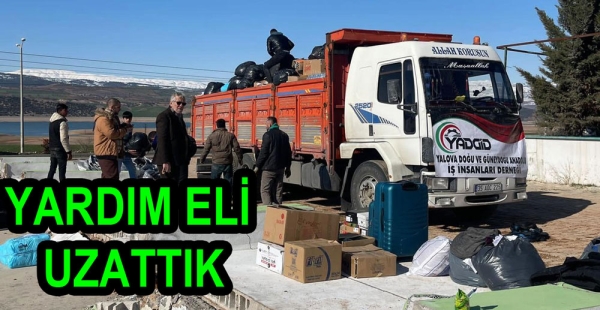 DEPREM BÖLGESİNE YADGİD’DEN YARDIM ELİ