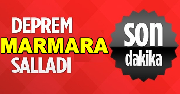 DEPREM YALOVA'DA HİSSEDİLDİ