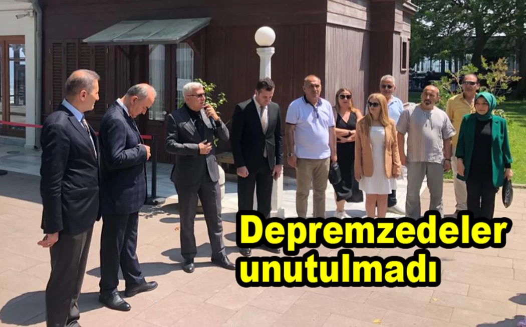 Depremzedelerle Kültür Turu