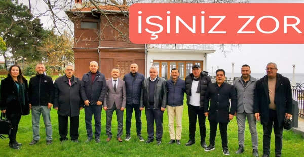 DERNEK BAŞKANLARI GAZETECİLER İLE BİR ARAYA GELDİ