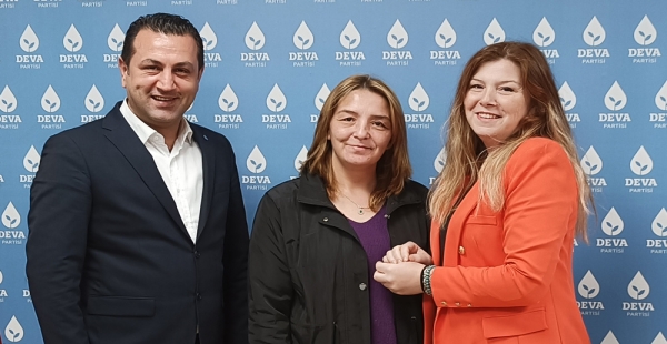 DEVA PARTİSİNE ÜYE OLDULAR