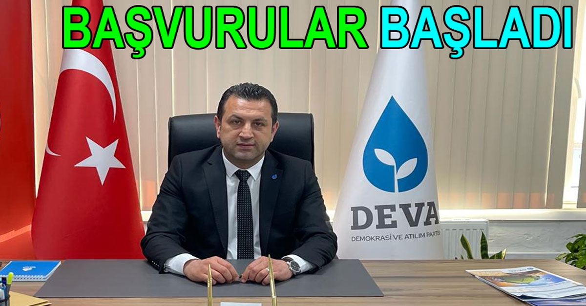 DEVA Yalova’da Adaylık Süreci Başladı