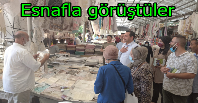 DEVA’DAN PAZAR ZİYARETİ