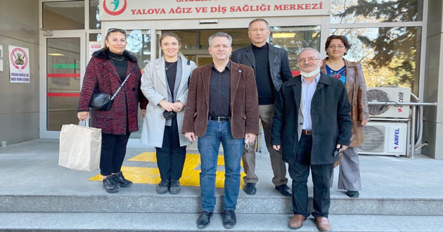 Diş hekimlerini ziyaret ettiler