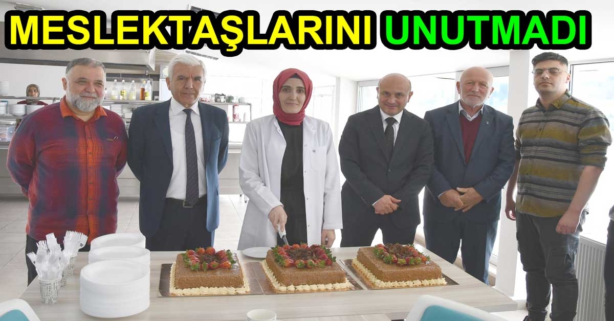 DOKTOR BAŞKAN’DA SAĞLIKÇILARA ZİYARET